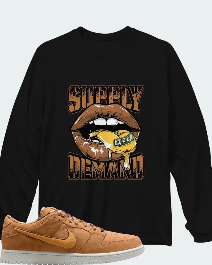 Note x Nike SB Dunk Low Brew & Biscuits Matching Long Sleeve T-Shirt