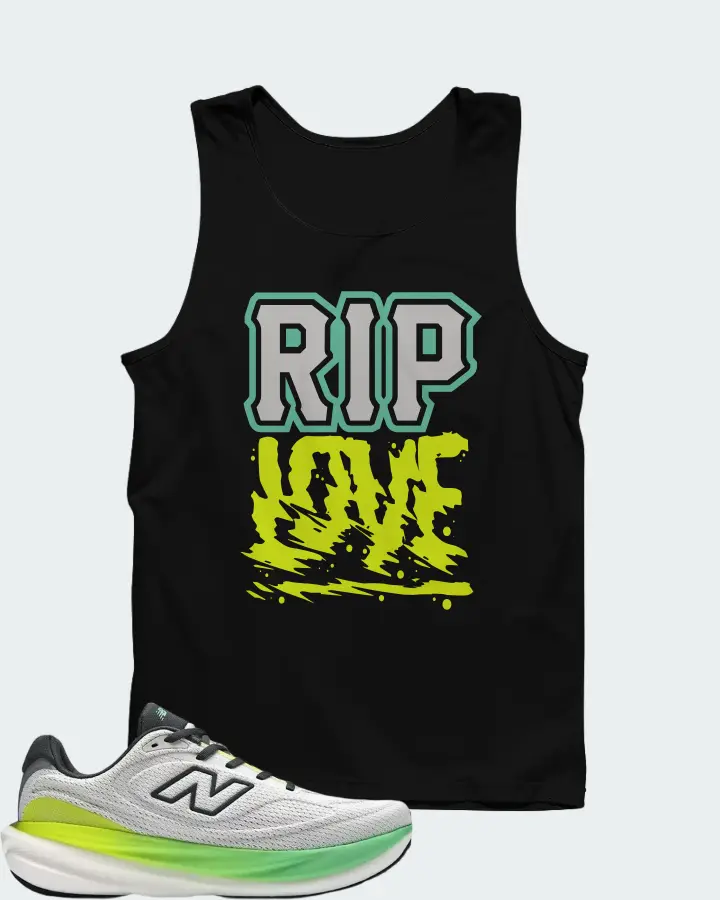 New Balance 1080v15 Reflection Graphite Matching Tank Top