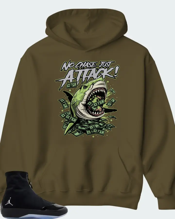 Air Jordan 4028 Black Volt Matching Hoodie