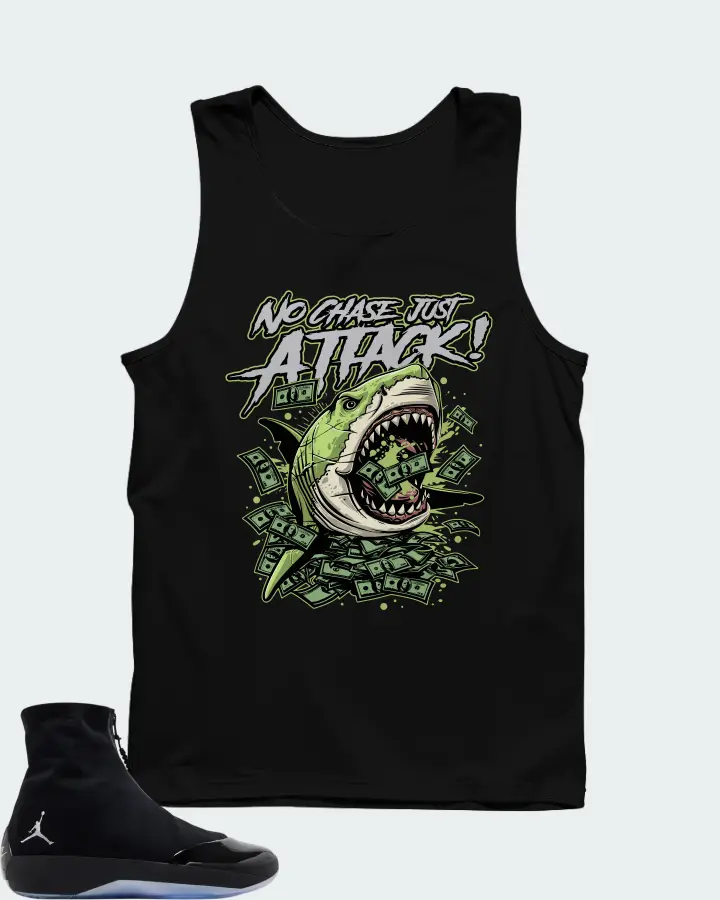 Air Jordan 4028 Black Volt Matching Tank Top