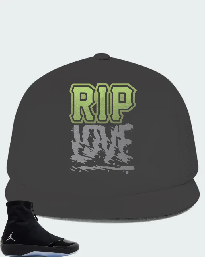 Air Jordan 4028 Black Volt Matching Hat