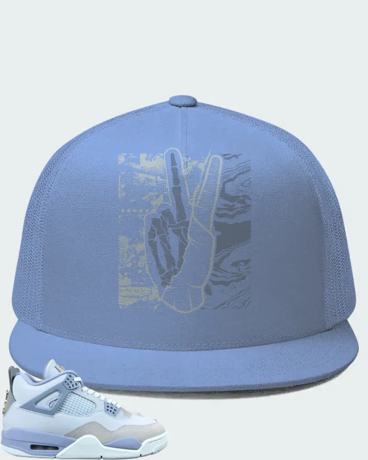 Air Jordan 4 Retro UNC Matching Hat