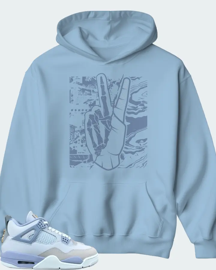 Air Jordan 4 Retro UNC Matching Hoodie
