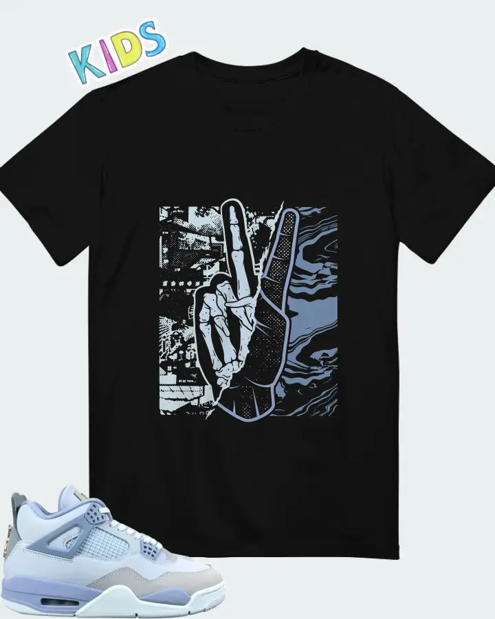 Air Jordan 4 Retro UNC Matching Kid's T-Shirt