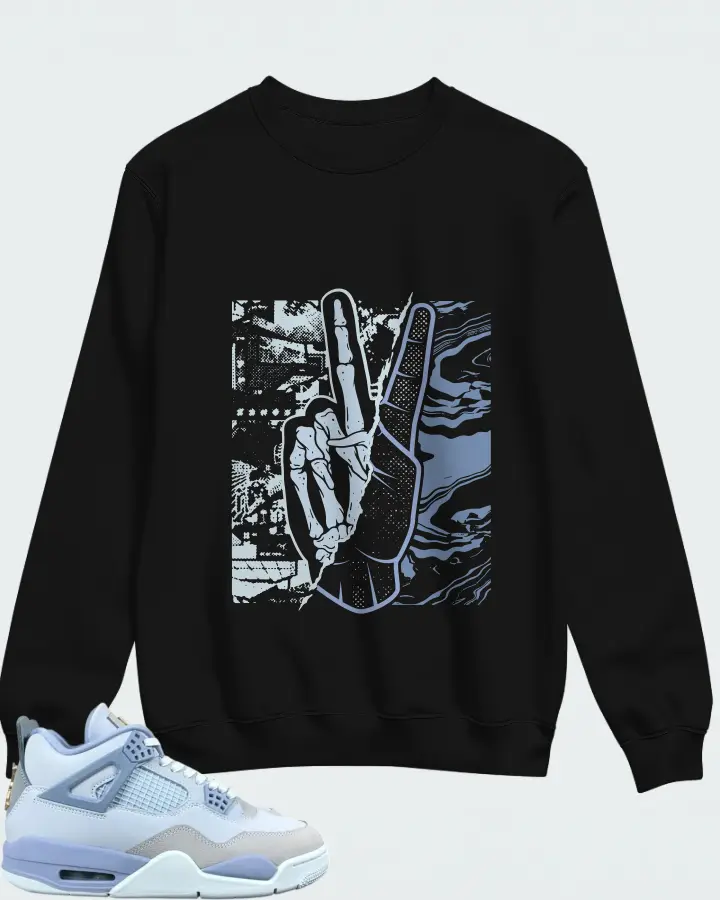 Air Jordan 4 Retro UNC Matching Sweatshirt