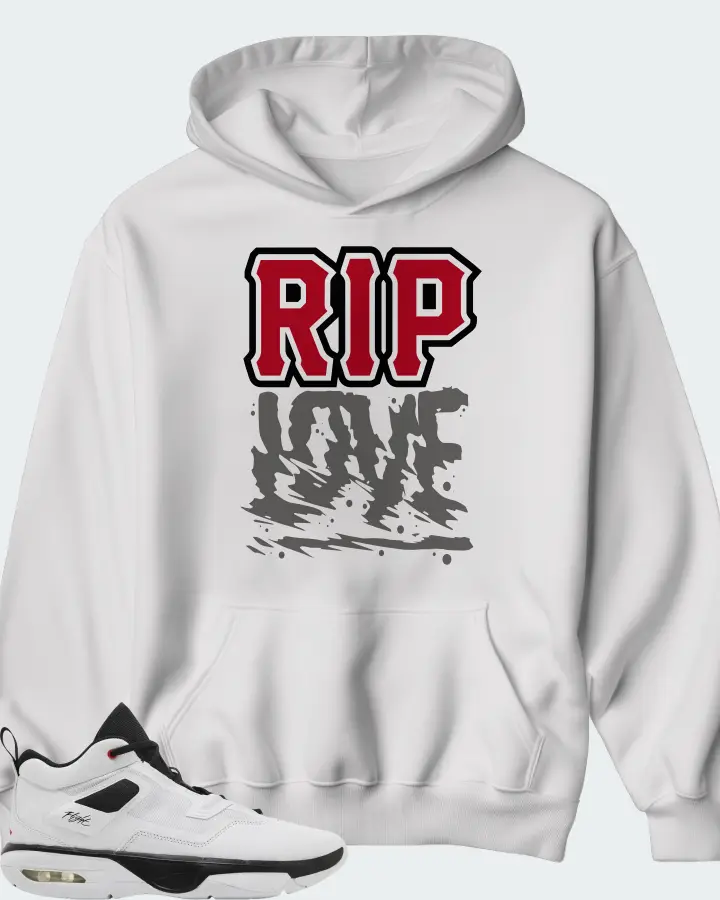 Air Jordan Stay Loyal 3 White Black Matching Hoodie