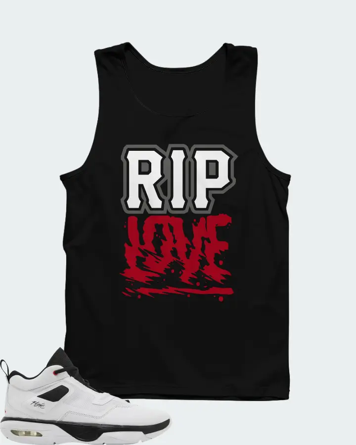 Air Jordan Stay Loyal 3 White Black Matching Tank Top