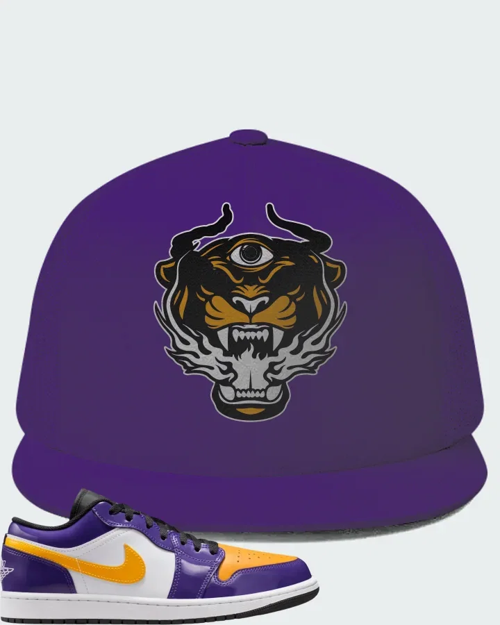 Air Jordan 1 Low Lakers Matching Hat