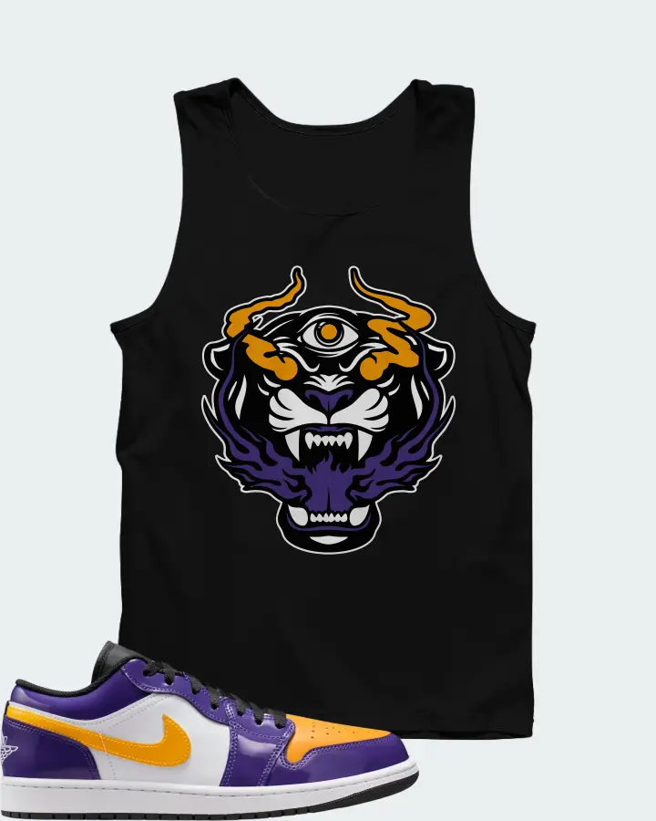 Air Jordan 1 Low Lakers Matching Tank Top