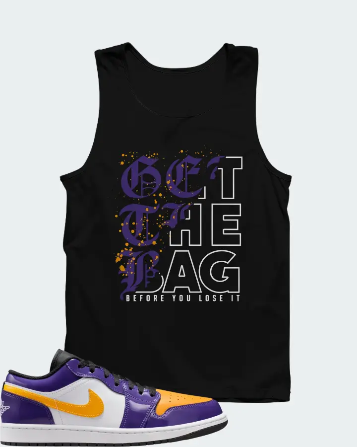 Air Jordan 1 Low Lakers Matching Tank Top