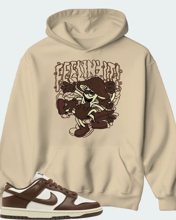 Dunk Low Cacao Wow Matching Hoodie
