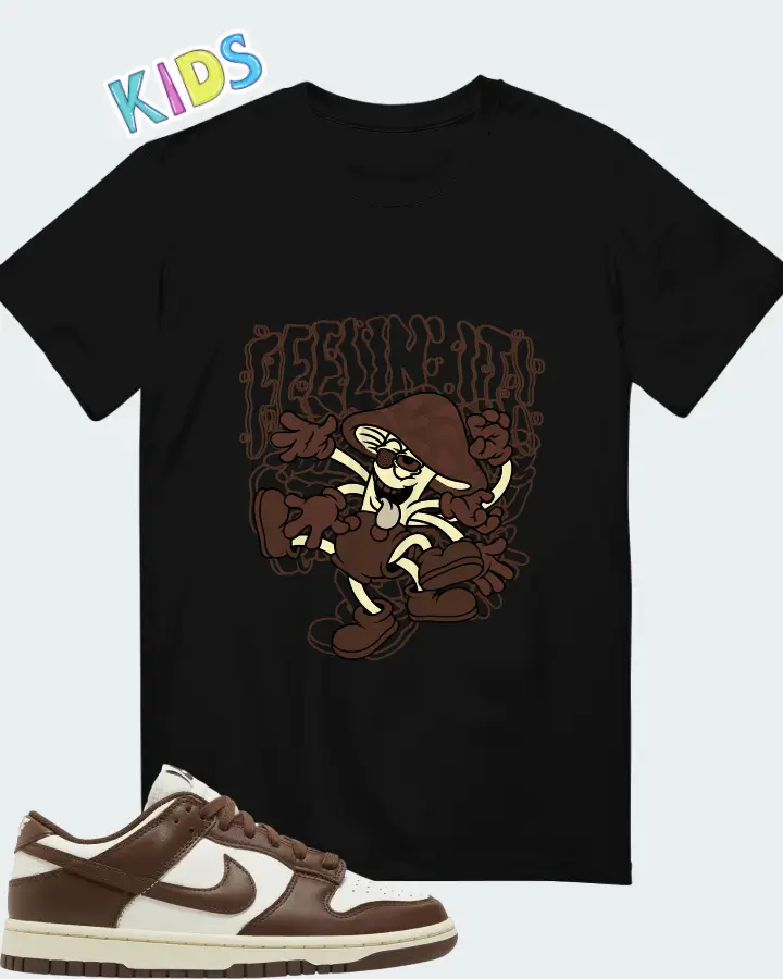Dunk Low Cacao Wow Matching Kid's T-Shirt