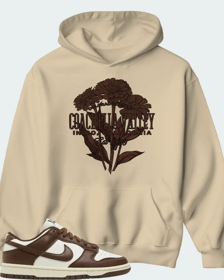 Dunk Low Cacao Wow Matching Hoodie