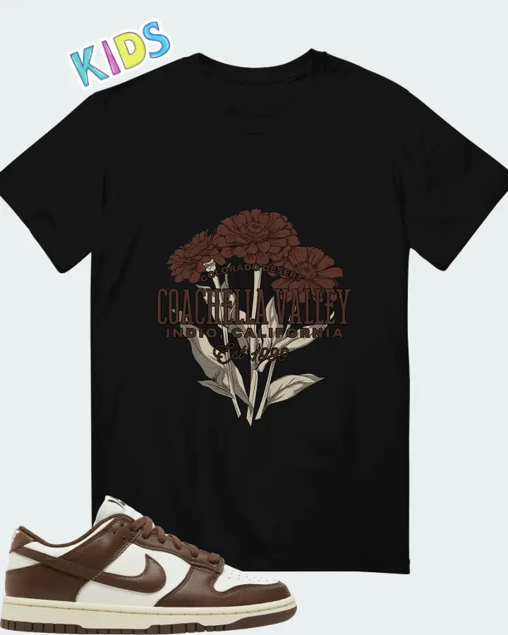 Dunk Low Cacao Wow Matching Kid's T-Shirt