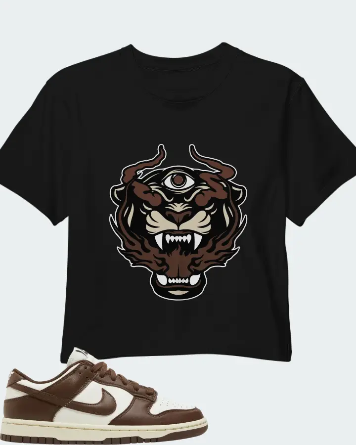 Dunk Low Cacao Wow Matching Crop Top
