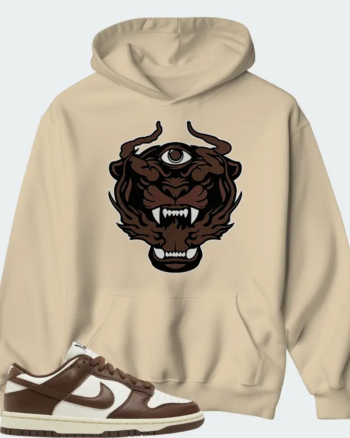 Dunk Low Cacao Wow Matching Hoodie