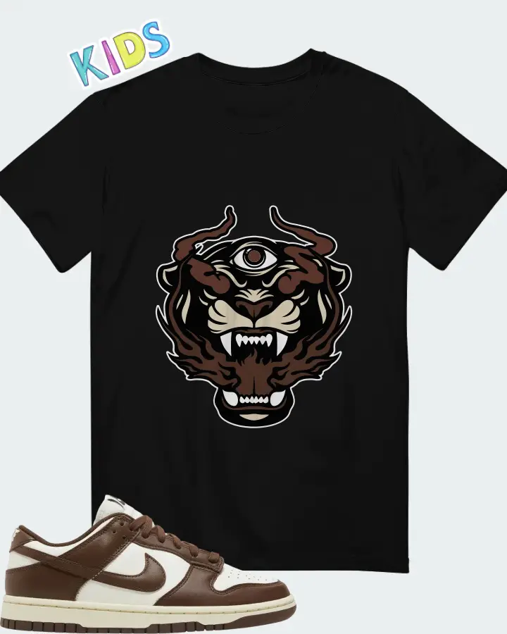 Dunk Low Cacao Wow Matching Kid's T-Shirt