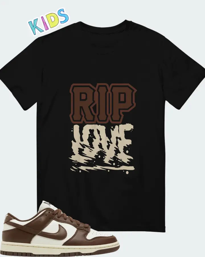 Dunk Low Cacao Wow Matching Kid's T-Shirt