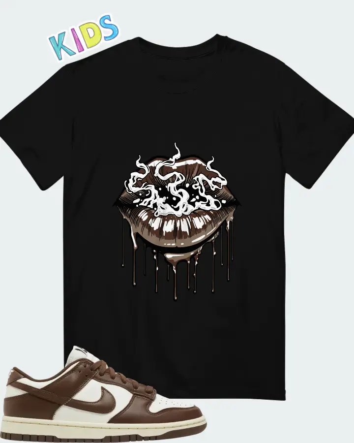 Dunk Low Cacao Wow Matching Kid's T-Shirt