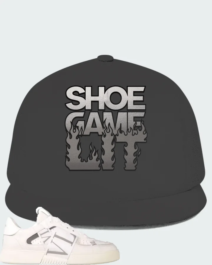 Valentino Garavani VL7N Sneaker Low Top White White Grey Matching Hat