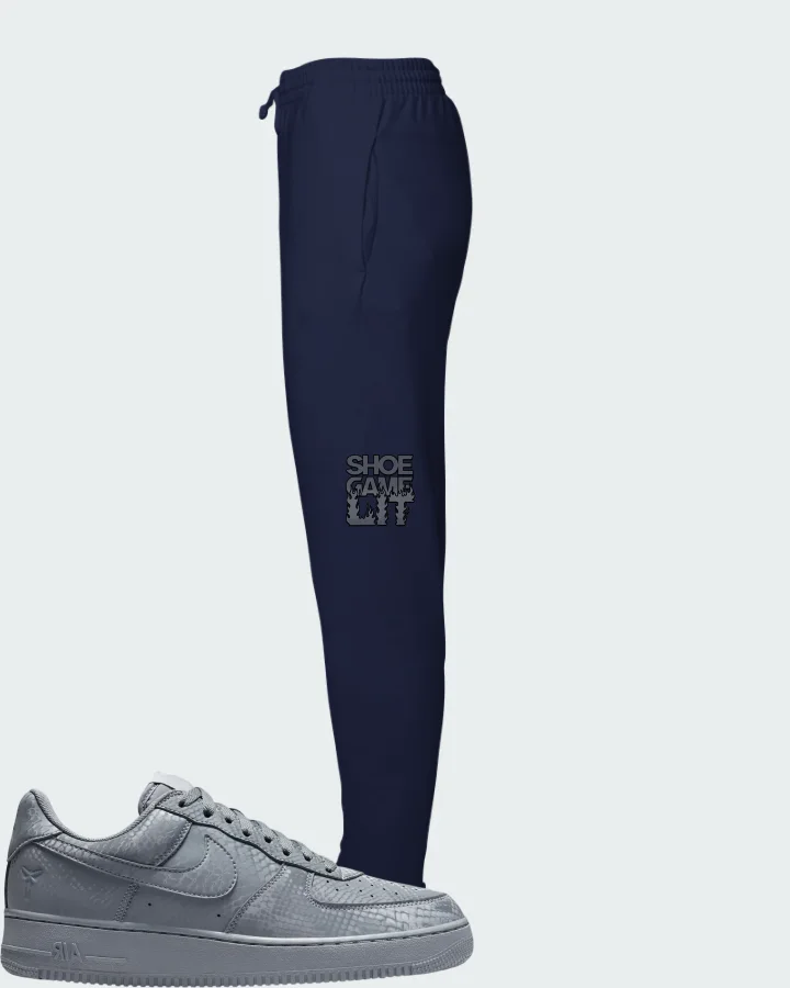Kobe Bryant x Nike Air Force 1 Low Cool Grey Matching Joggers