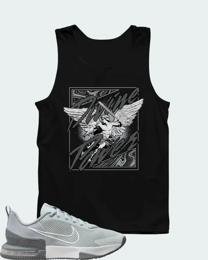 Nike Air Max Alpha Trainer 6 Cool Grey Matching Tank Top