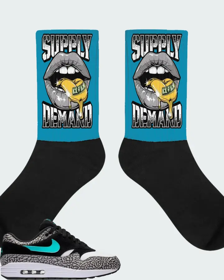 Atmos x Nike Air Max 1 Retro Elephant 2017 Matching Socks