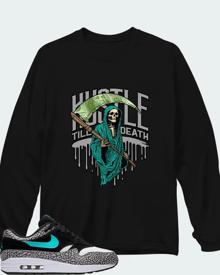 Atmos x Nike Air Max 1 Retro Elephant 2017 Matching Long Sleeve T-Shirt