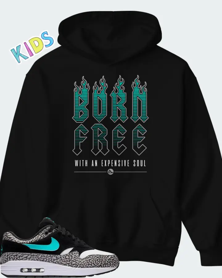 Atmos x Nike Air Max 1 Retro Elephant 2017 Matching Kid's Hoodie