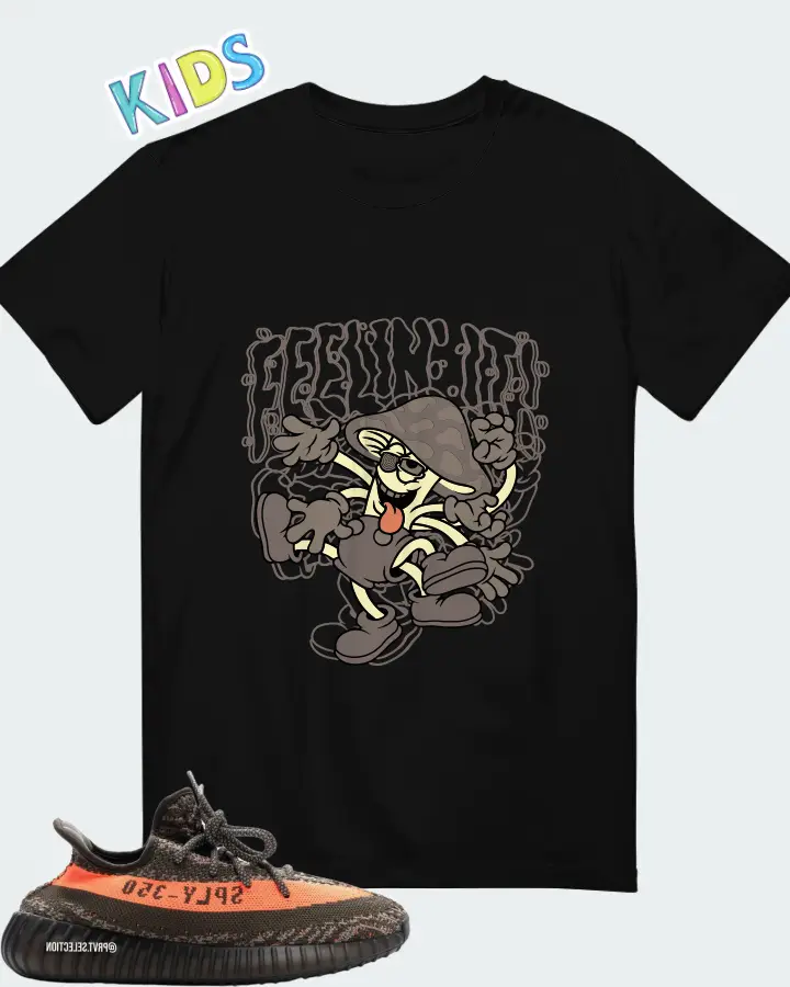 Adidas Yeezy Boost 350 V2 Carbon Beluga Matching Kid's T-Shirt