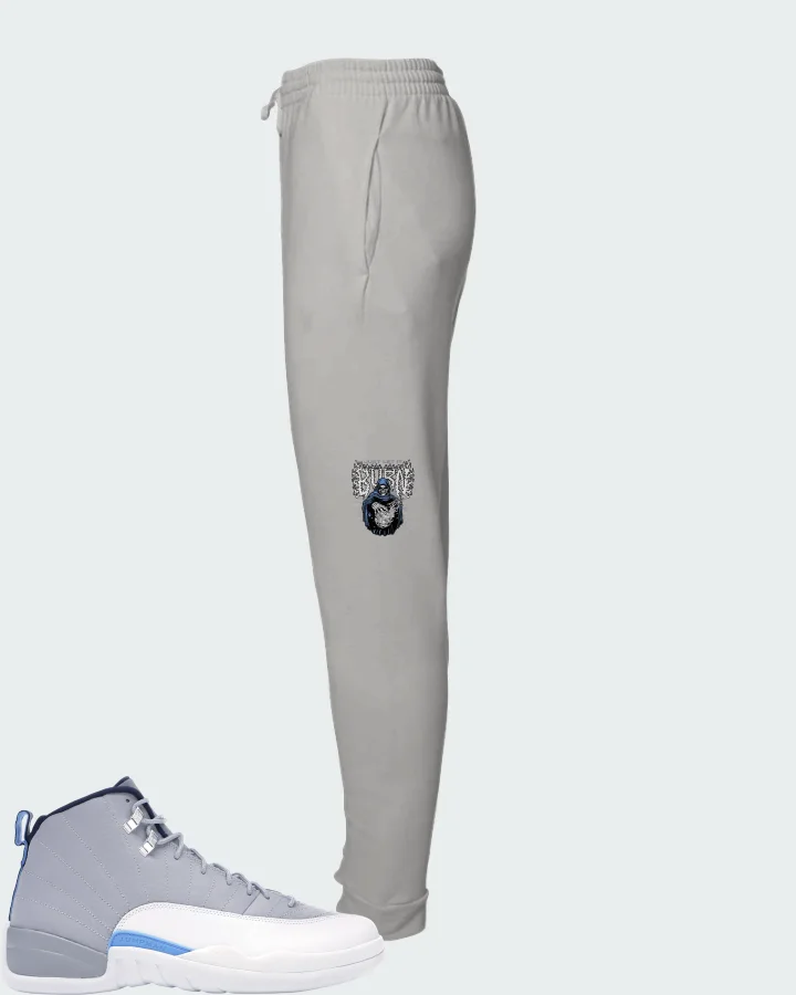Air Jordan 12 Retro University Blue Matching Joggers