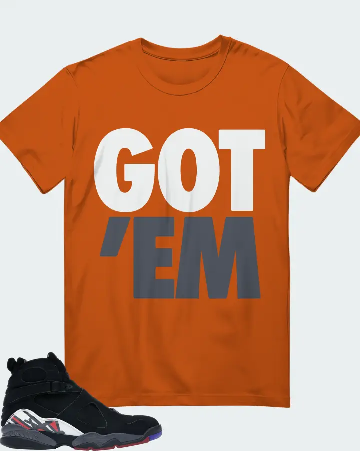 Jordan 8 Retro Sneaker Matching Autumn T-Shirt - Got Em