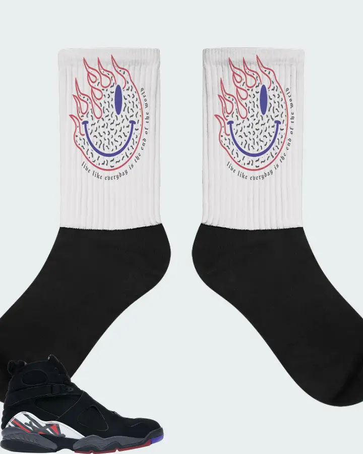 Socks in White