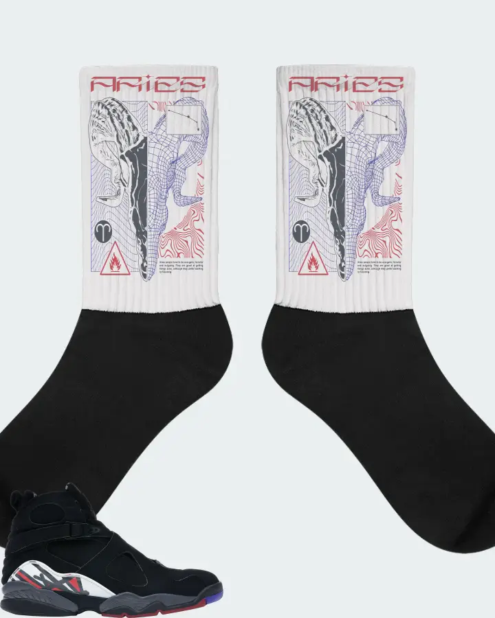 Socks in White