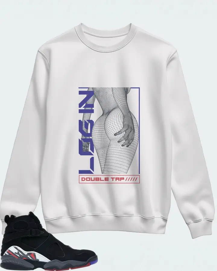 Sweatshirt in White
