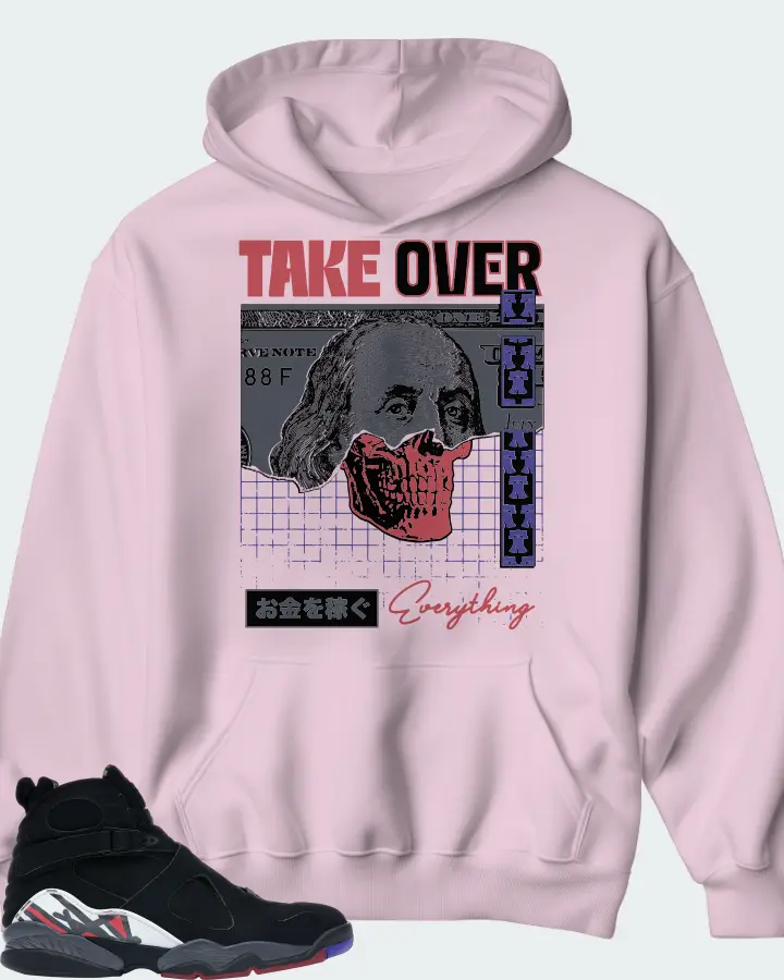Hoodie in Pink