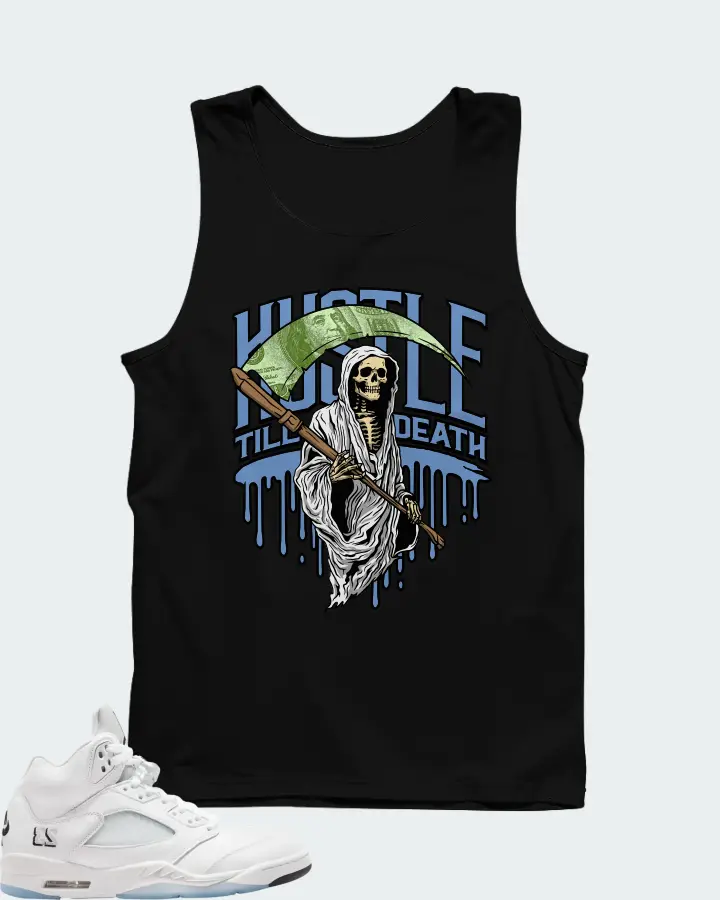 Air Jordan 5 Retro White Metallic 2026 Matching Tank Top