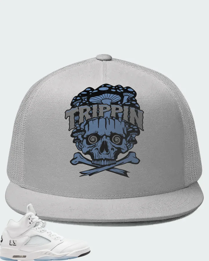 Air Jordan 5 Retro White Metallic 2026 Matching Hat