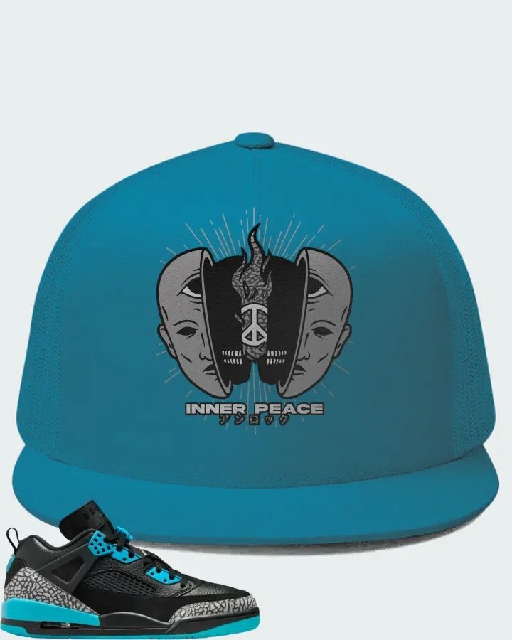 Air Jordan Spizike Low Gamma Blue Matching Hat