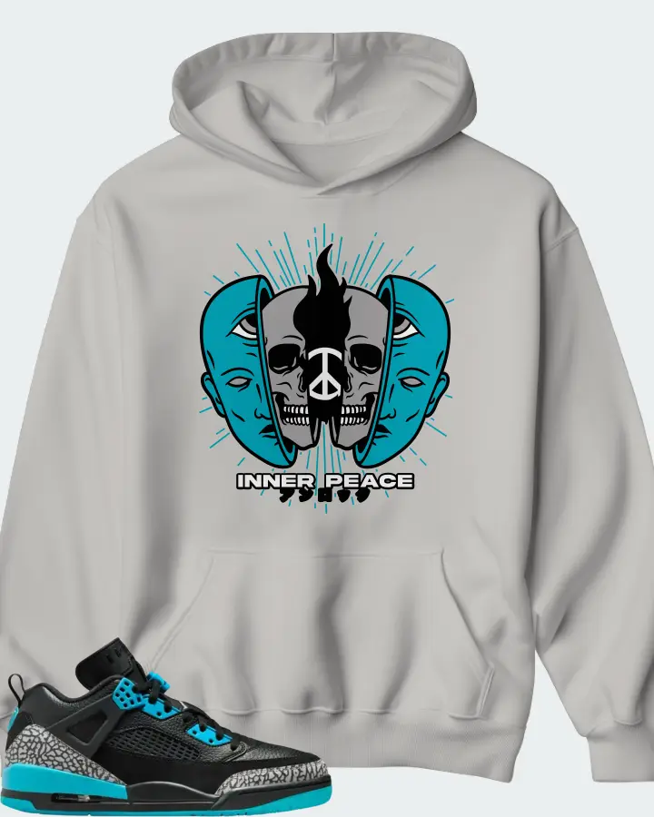 Air Jordan Spizike Low Gamma Blue Matching Hoodie