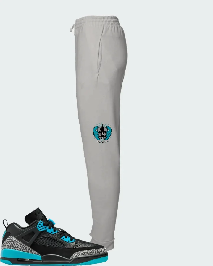 Air Jordan Spizike Low Gamma Blue Matching Joggers