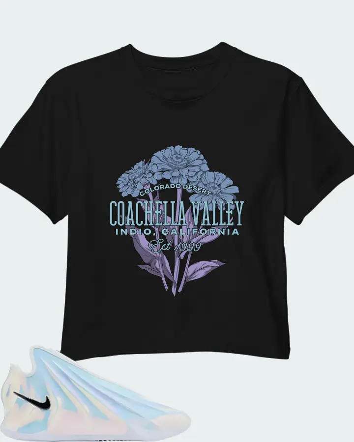 Nike GT Future All-Star Warning Label Matching Crop Top