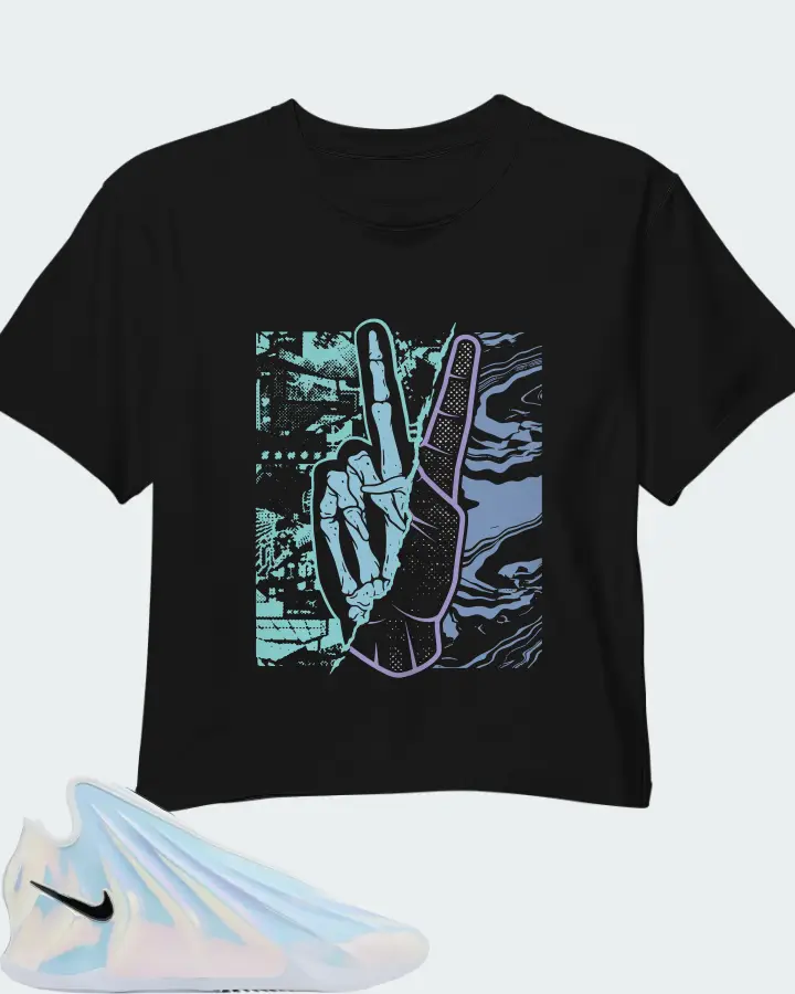 Nike GT Future All-Star Warning Label Matching Crop Top