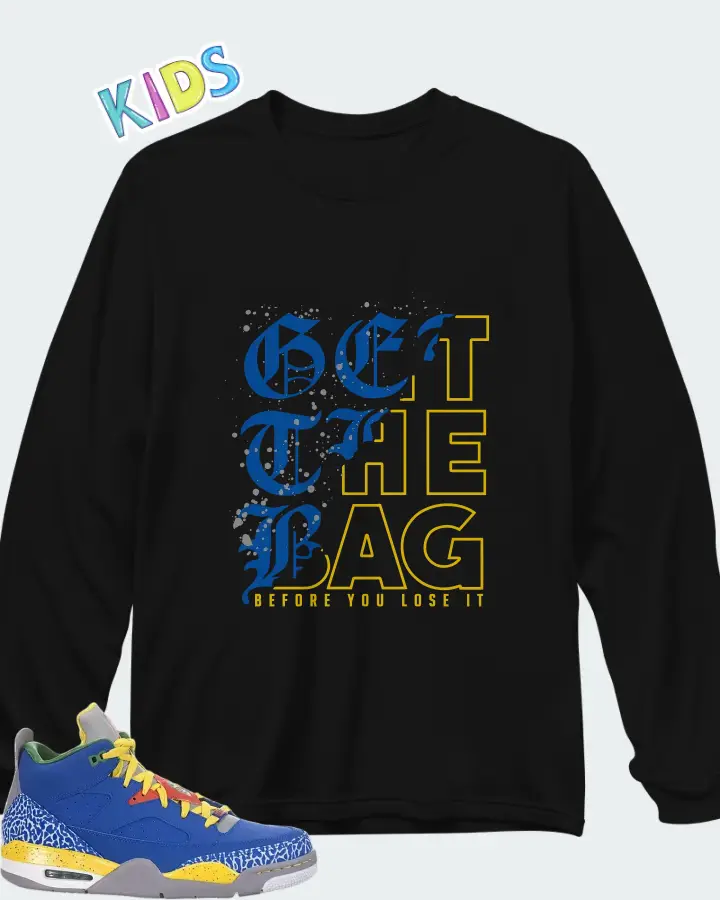 Air Jordan Son Of Mars Low Do The Right Thing Matching Kid's Long Sleeve T-Shirt