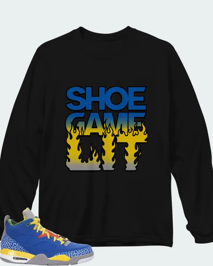 Air Jordan Son Of Mars Low Do The Right Thing Matching Long Sleeve T-Shirt