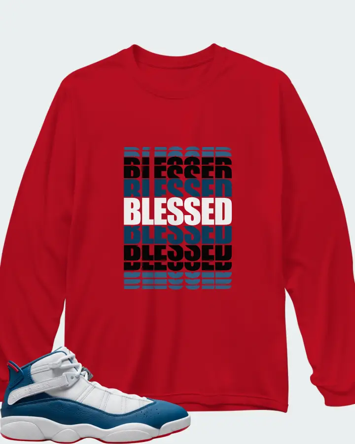 Long Sleeve T-Shirt in Red