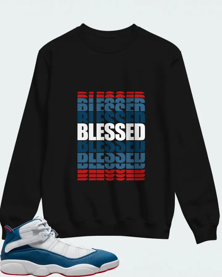 Sweatshirt in Black