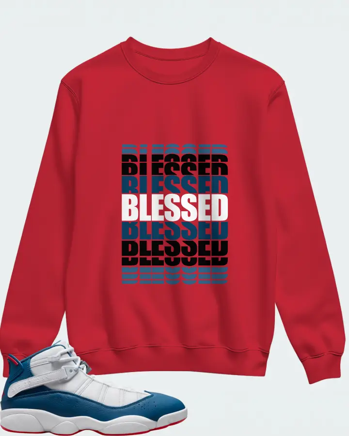 Sweatshirt in Red