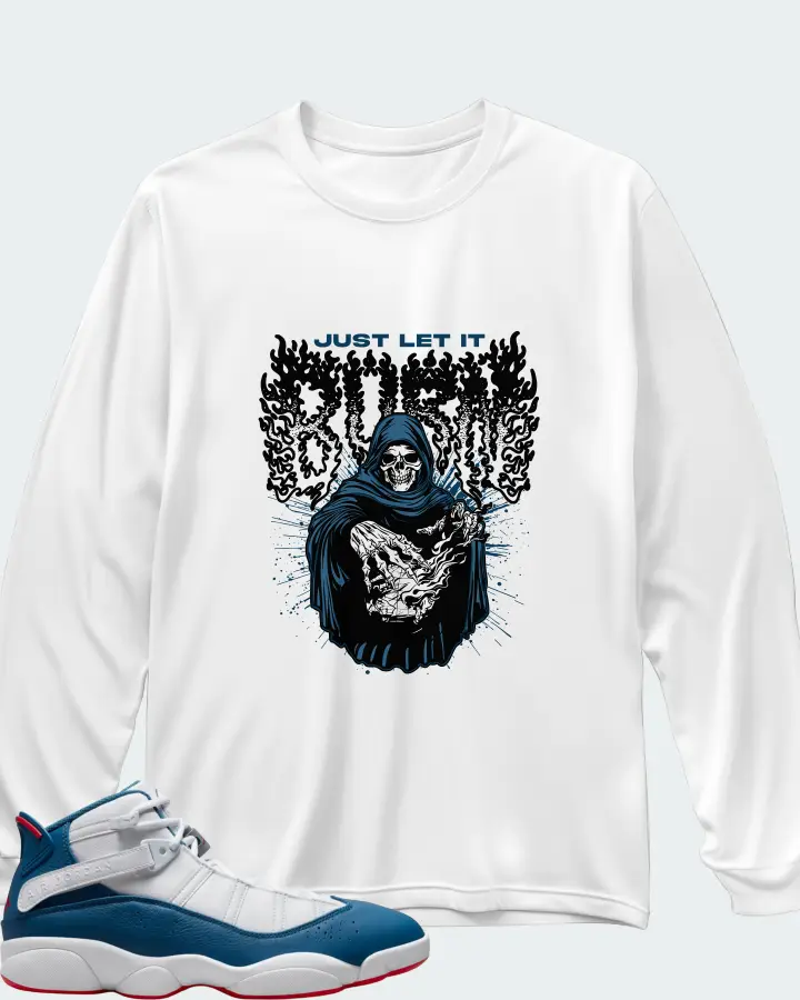 Long Sleeve T-Shirt in White