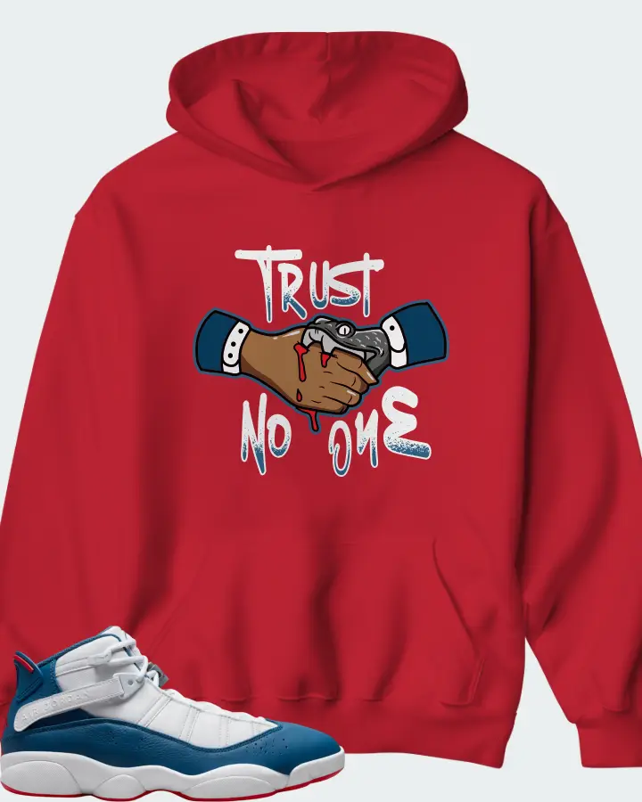 Hoodie in Red